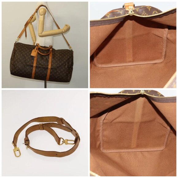 LOUIS VUITTON Monogram Keepall Bandouliere 60 Boston Bag - Picture 14 of 14